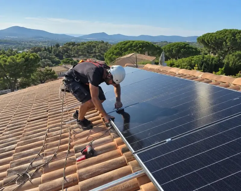 Installateur panneaux solaires Villié-Morgon — pose photovoltaïque sur toiture